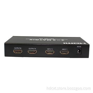 2*2 HDMI 1.4 Matrix, 4K*2K, 3D